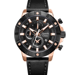 Jam Tangan Pria Alexandre Christie 6609 Chronograph
