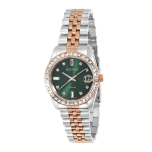 Jam Tangan Wanita Bonia BNB10553-3697S Silver Gold