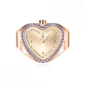 Arloji Cincin Ring Watch Love AC 2B05 Rose Gold